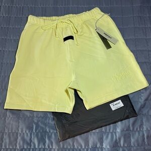 Fear of God Essentials Yellow Men Shorts